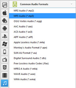 convert music mp3 to mp4