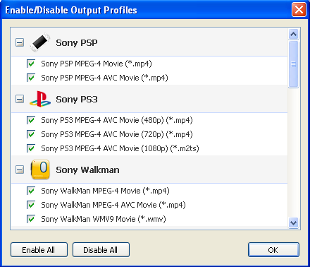 manage profile
