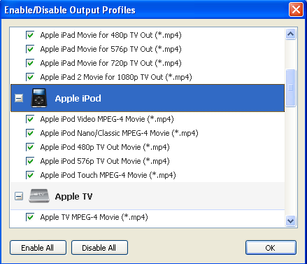 manage profile
