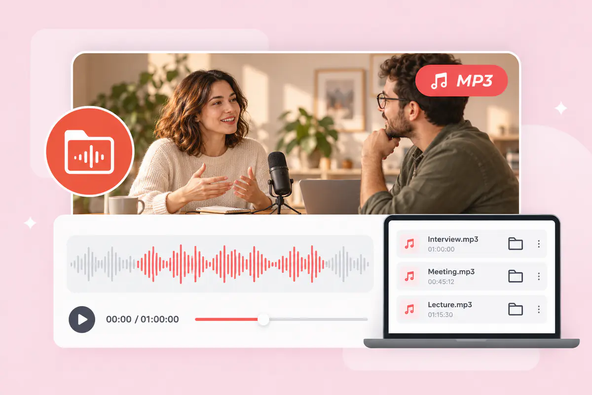 make long recordings easier to manage