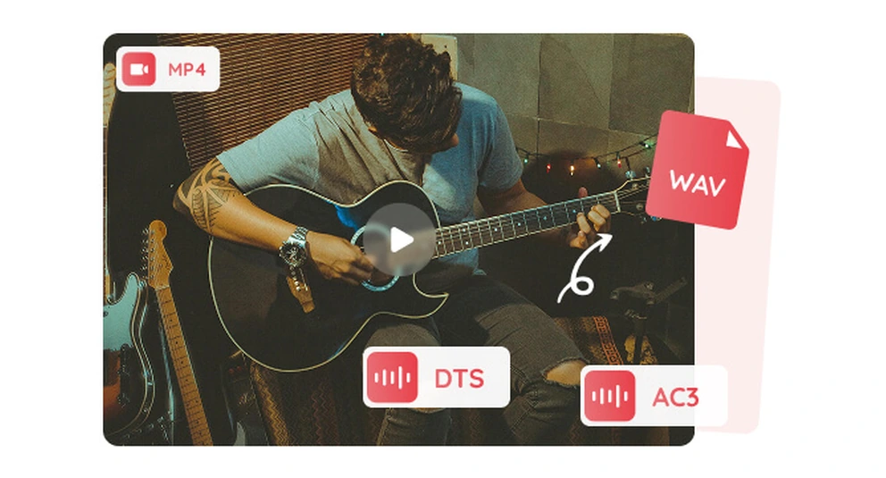 extract wav audio from mp4 video