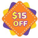 15usd off
