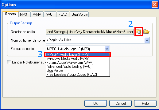 convert m4p to mp3, wma, flac, aac, ogg formats