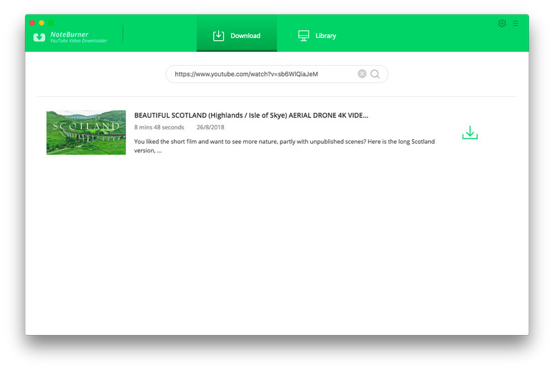 copy and paste url