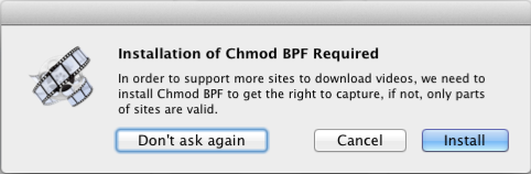 Install Chmod BPF