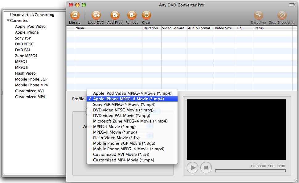 Quick DVD to MP4 converting