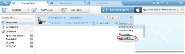 video subtitle converter