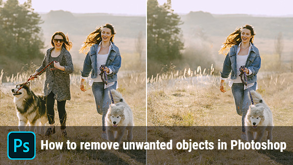 remove unwanted objects in photoshop