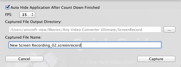 screen video capture mac