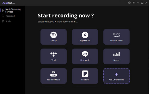 AudiCable Spotify Music Recorder