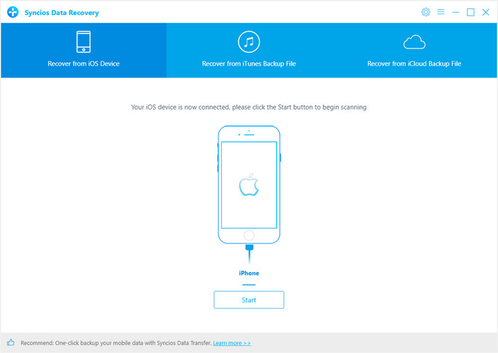 connect and scan ios device