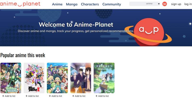anime planet