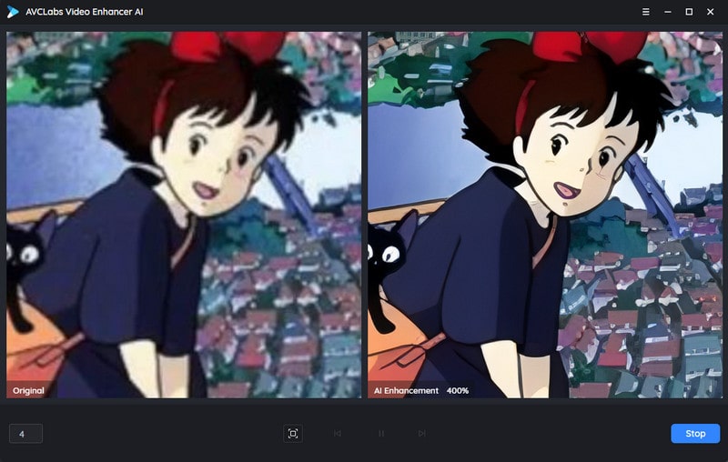 upscale-anime videos
