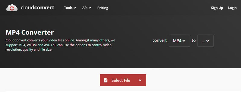 cloudconvert mp4 converter