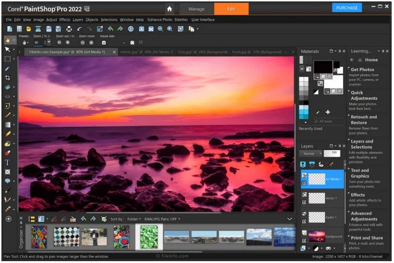 corel paintshop pro