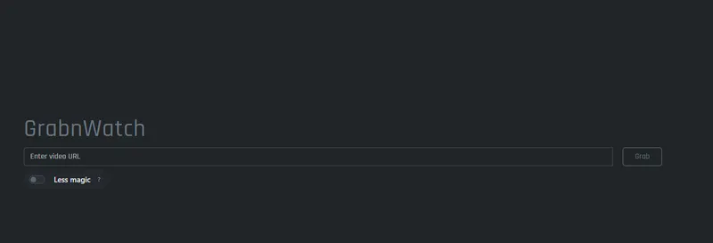 grabnwatch website
