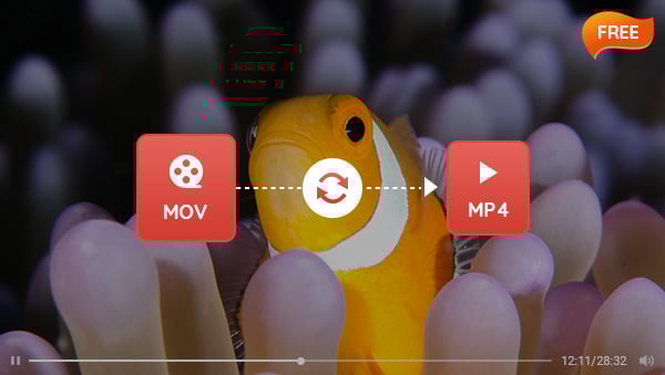 mov to mp4 converter free
