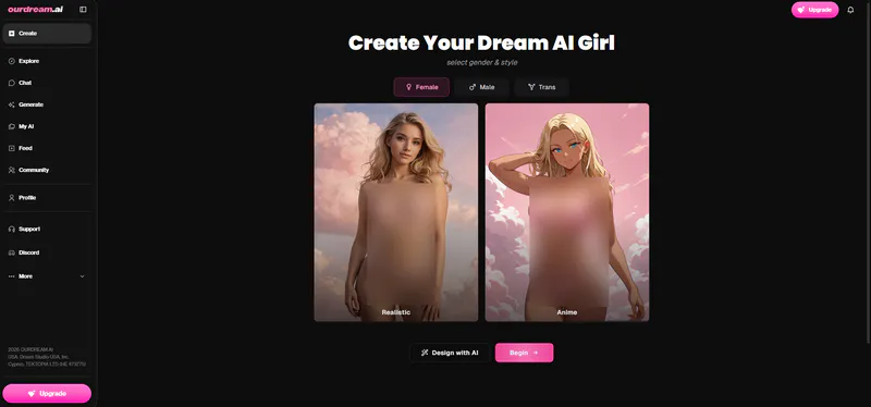 ourdream ai nsfw video generator for $19.99