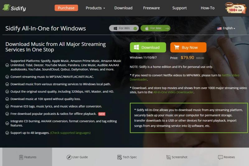 sidify all-in-one converter