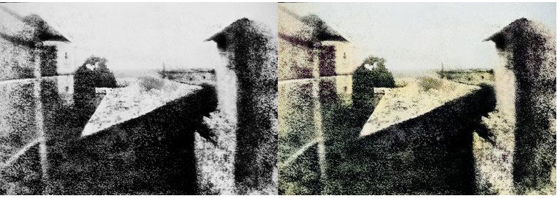 the first photograph