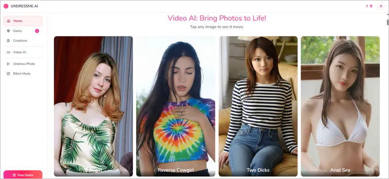 undressme nsfw ai video generator