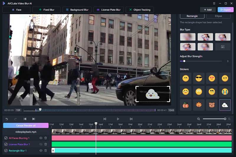 preview blur effect