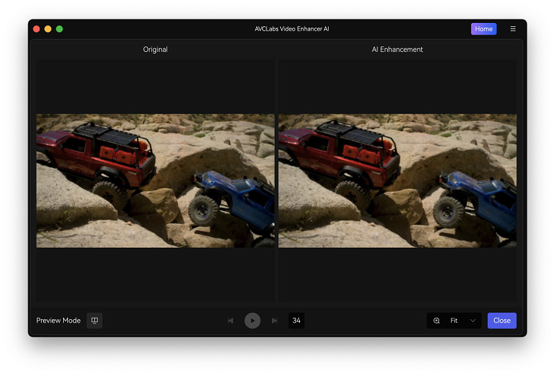 stabilization preview mac
