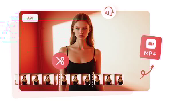 trim and convert avi videos