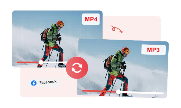 convert facebook video to mp4 and mp3