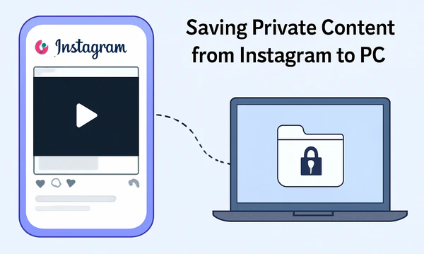 save private content from instagram