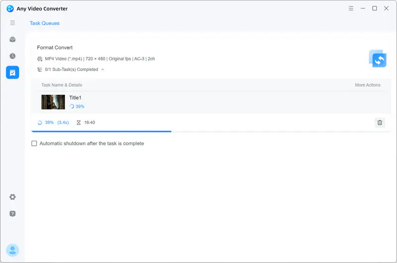 convert dvd to mp4 in any video converter