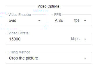 video options