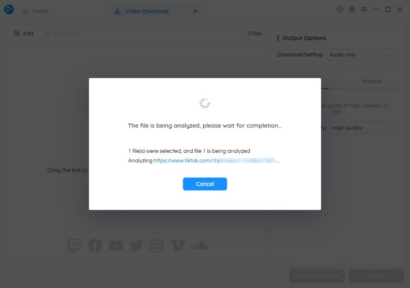 analyze tiktok video files