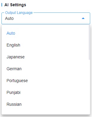 language