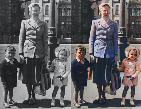 check colorized photo