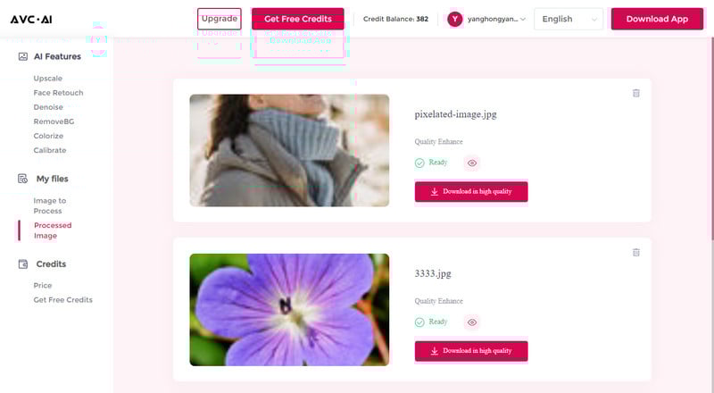 unpixelate images online