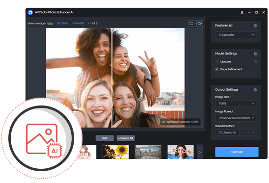 AVCLabs Photo Enhancer AI