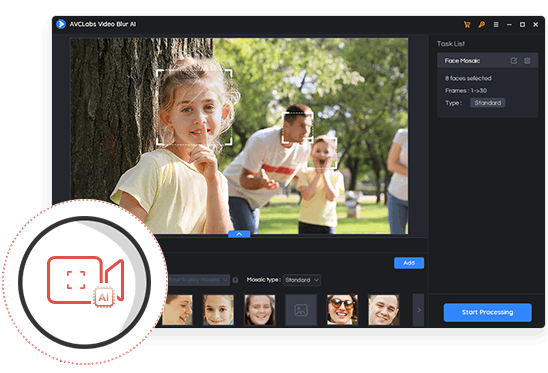 video blur ai