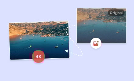 convert image to 4k