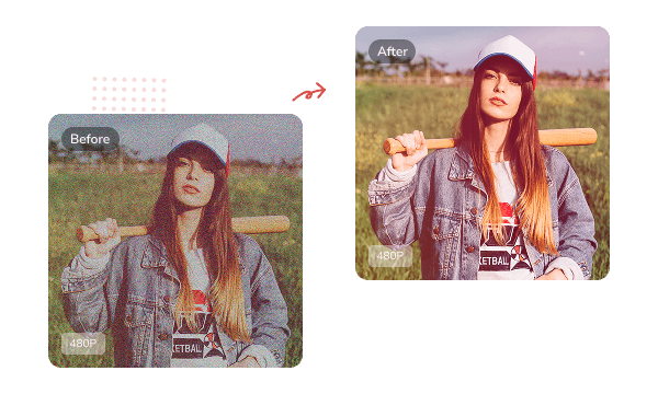 Denoise Low-Resolution Images Without Losing Quality