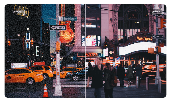 Remove Noise from Night Photography